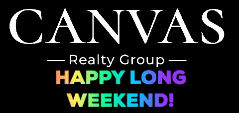 Realty Group Happy Long Weekend Canvas GIF