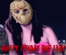 Rebecca Black Friday The 13th Meme GIF