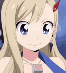 Rebecca Bluegarden Edens Zero Anime Cry GIF