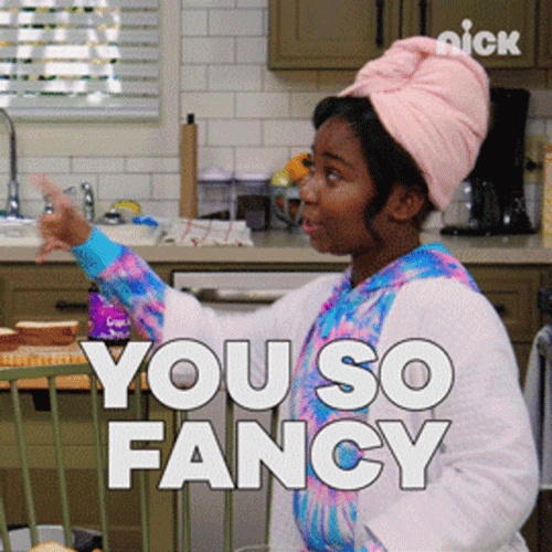 Rebecca Wilson Saying You So Fancy GIF