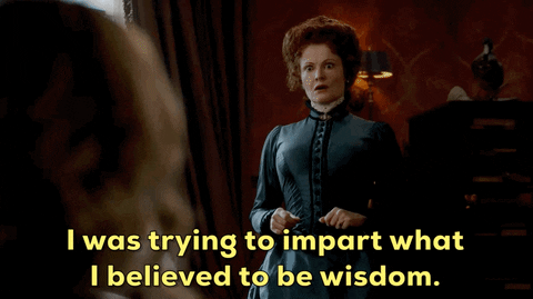 Rebecca Wisocky Impart What Believed Is Wise GIF