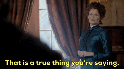 Rebecca Wisocky True Dat You're Saying GIF