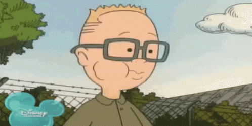 Recess Gus Popping Bubble Gum GIF