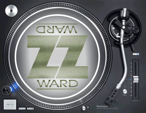 Record Player With Z Ward Logo GIF