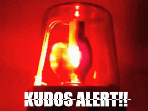 Red Alert Kudos GIF