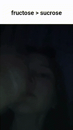 Red And Black Background Fructose Sucrose GIF