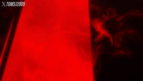 Red And Black Background With Letters Toms GIF