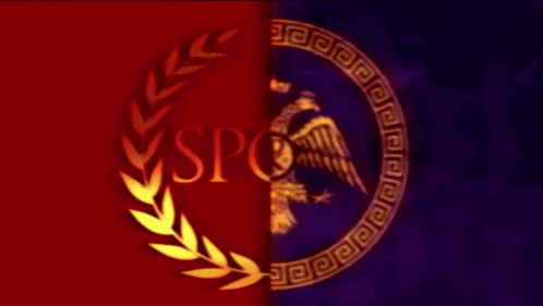 Red and Purple Background With Word Spo