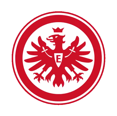 Red and White Circle Eagle and Letter E