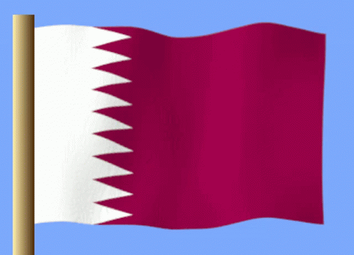 Red and White Flag on Wooden Pole