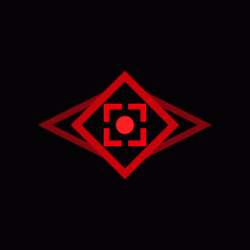 Red and White Triangle Arrows Up and Down