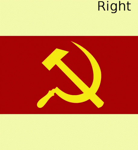 Red and Yellow Background Saying Right and Successful