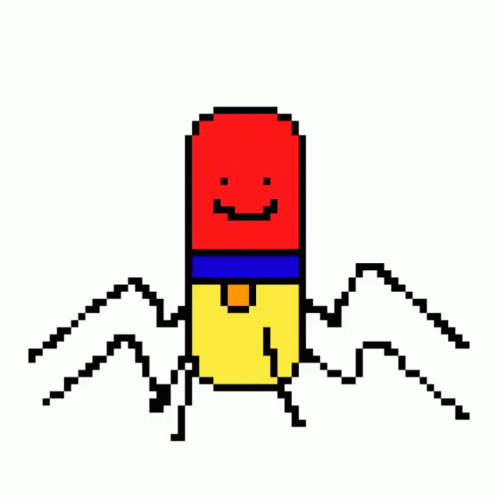 Red And Yellow Capsule Smiley Oof GIF