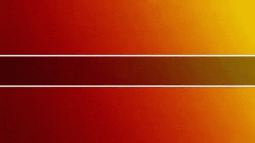 Red and Yellow Gradient Background with White Stripe
