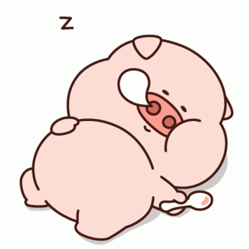 Red Angry Bird On Green Pillow Saying I Use ZZ GIF