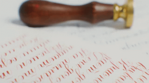 Red Approved Stamp On Paper GIF