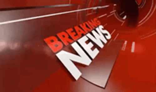 Red Background Breaking News