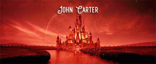 Red Background Castle John Carter GIF