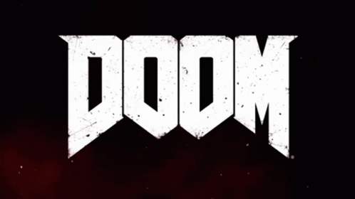 Red Background With Doom