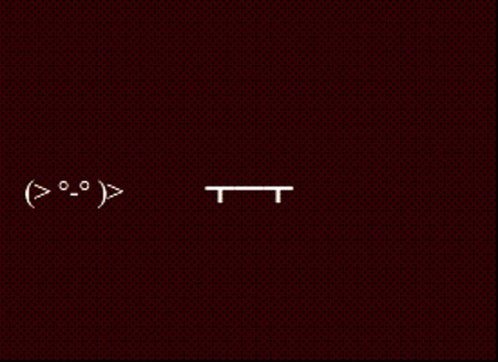 Red Background With Smiley Face and Letter T