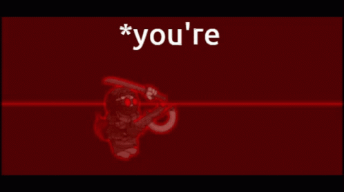 Red Background Youre Violence Reduced Violence Acquired GIF