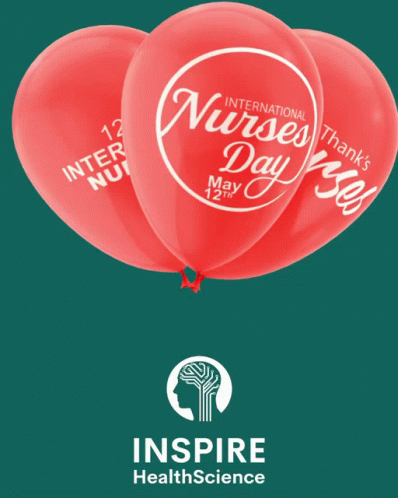 Red Balloons International Nurses Day GIF