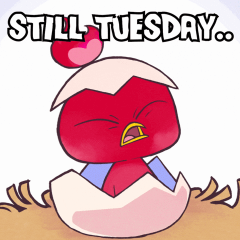 Red Bird in Egg Still Tuesday