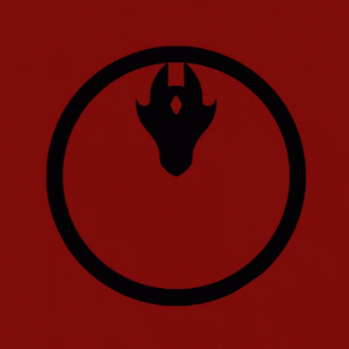 Red Black Symbol Suck a Dick You Bitch