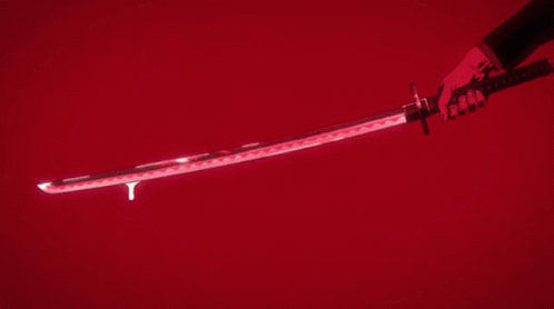 Red Blade Aesthetic GIF
