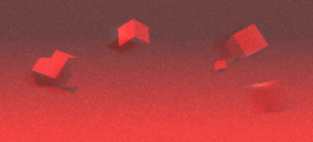 Red Blocks Red Flag GIF