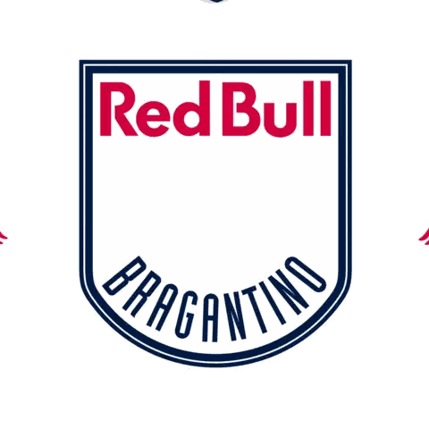 Red Bull Bragantino Logo with Soccer Ball