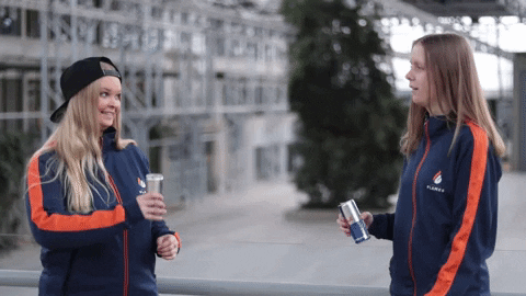 Red Bull Jennyzz And Josefine Cheers GIF