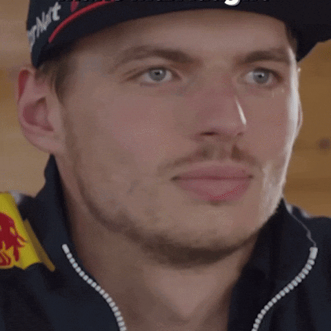 Red Bull Racer Max Verstappen Laughing GIF