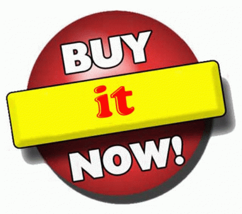 Red Button Saying Buy It Now GIF