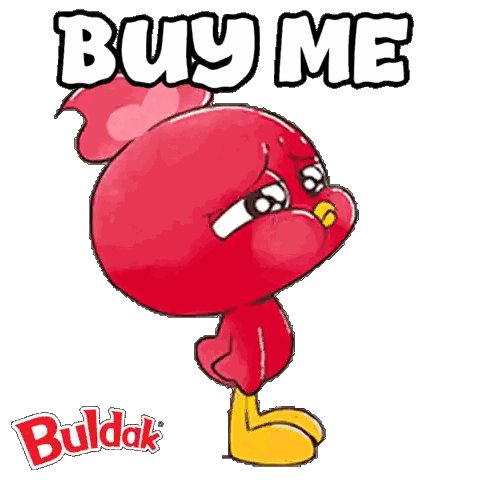Red Buy Me Character