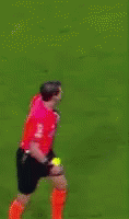 Red Card Hand Signals GIF