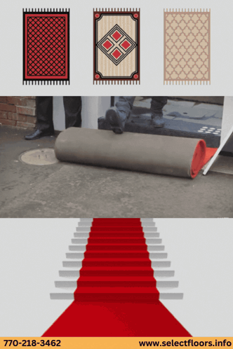 Red Carpet Being Rolled Out