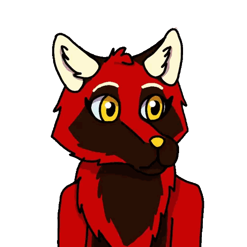 Red Cat with Yellow Eyes and Pink Tongue