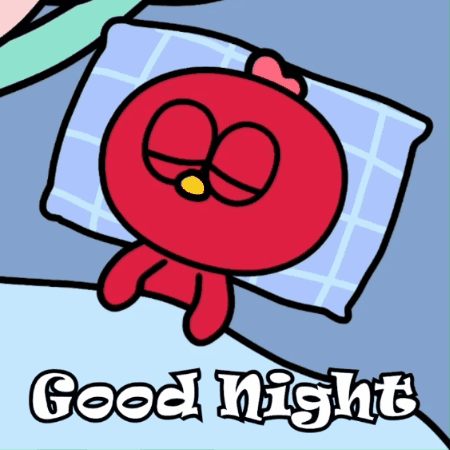 Red Chicken Sleeping on Blue Pillow