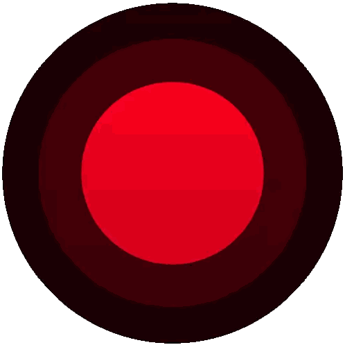 Red Circle Inside Black Circle
