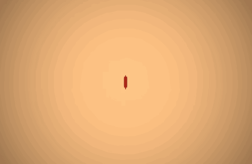 Red Circle With Arr