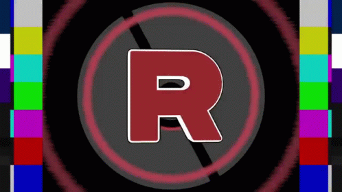 Red Circle With Line Through Letter R