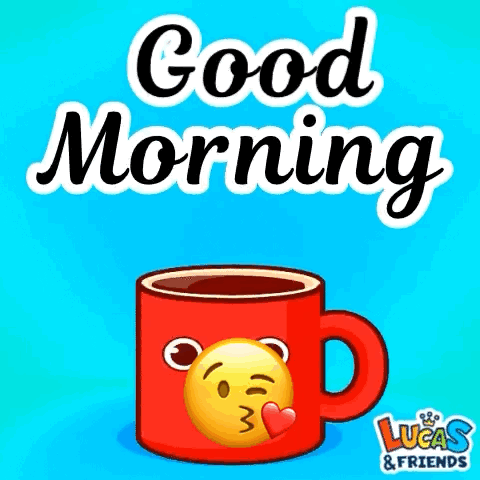 Red Coffee Mug With Smiley Face
