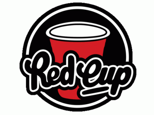 Red Cup Burger Club Logo GIF
