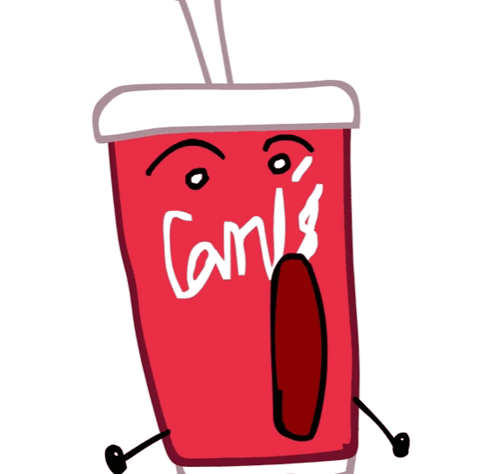 Red Cup With Straw Arms and Legs