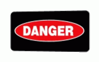 Red Danger Sign