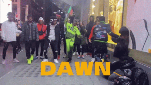 Red Dawn At The Streets GIF