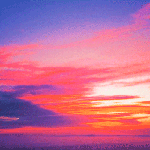 Red Dawn Beautiful Sky GIF