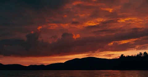 Red Dawn Morning Sky GIF