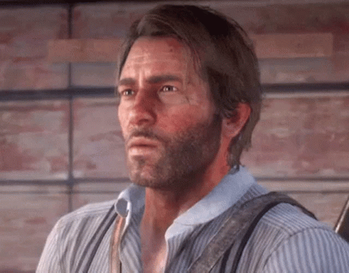 Red Dead Redemption 2 Arthur Morgan Looking GIF
